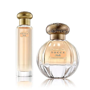 Tocca Stella (20ml + 50ml) Perfume Set for Women - Fresh Floral Blood Orange Freesia Spicy Lily - Hand-Finished Bottle