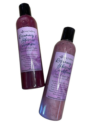 Rosemary and Hibiscus Shampoo and Conditioner Set