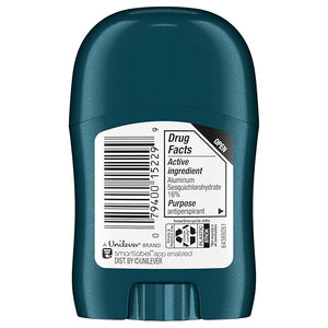 Degree Men Travel Deodorant Bulk Cool Rush 36-Pack ? 72H Body Heat Activated Mini Antiperspirant 0.5 Oz Ea