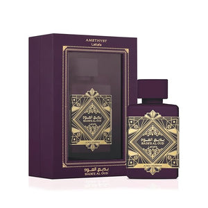 Lattafa Bade'e Al Oud Amethyst for Unisex Eau de Parfum Spray 3.4 Ounce / 100 Ml