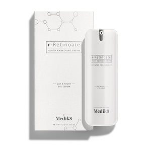 Medik8 R-Retinoate Day and Night Eye Serum - Hydrating Vitamin A Undereye Serum - Reduces Fine Lines Wrinkles Dark Circles - Gluten Free - 0.5 oz
