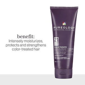 Pureology Color Fanatic Multi-Tasking Deep-Conditioning Mask - For Damaged and Color-Treated Hair Multibenefit Hair Mask Sulfate-Free &amp Vegan