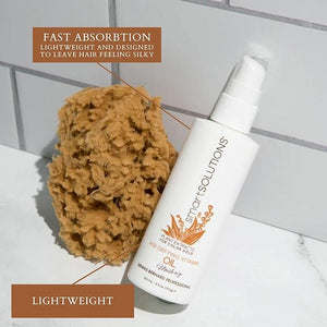 SMART SOLUTIONS Age Defying Vitamin Oil 4oz | Light Weight | Hydrates | Detangles | Paraben Free