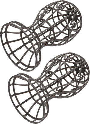 Luxshiny 2Pcs Portable Wig Head Stand Holder Gray Plastic Hair Styling Display for Salon Travel Home Use Smooth Surface Safe Wig Holder Display for Braiding and Styling Accessories