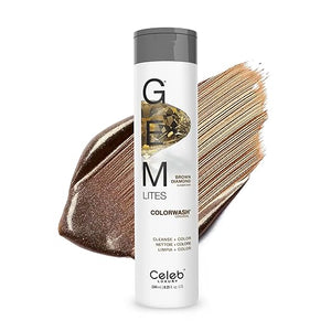 Celeb Luxury Colorwash Color Depositing Shampoo - Color Refresher, Vegan Hair Dye, Bondfix Bond Rebuilder, Viral and Gem Lites