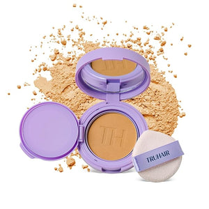 TRUHAIR Root &amp Scalp Cover Up Pressed Powder Compact Waterproof Hair Coverage for Gray Roots and Thinning Areas 0.35 Oz (Blonde)