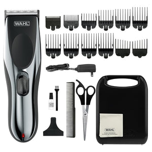 Wahl Clipper Rechargeable Cord/Cordless Haircutting &amp Trimming Kit for Heads Longer Beards &amp All Body Grooming - Model 79434