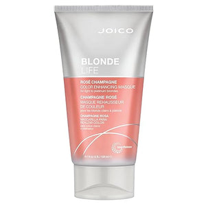 Joico Blonde Life Color Enhancing Masque | For Blonde Hair | Color Depositing Treatment | Maintain Unique Blonde Tones | Fortified With Monoi &amp Tamanu Oil