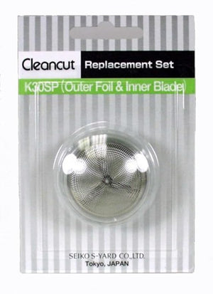 Replacement Kit for Cleancut ES412 Personal Shaver - Blade and Foil Head Replacement for Precision Shaving - Includes New Blade Foil &amp Cap - Made in Japan Easy to Install