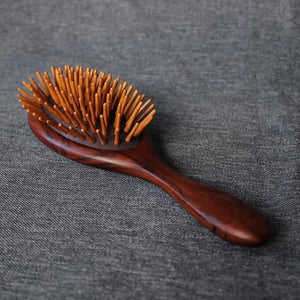 7.9Inch Massage Hairbrush Women Wood Hair Brushes Air Cushion Hair Combs Scalp Massagers Hair Combs