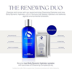 iS CLINICAL Cleansing Complex, 3in1 Gentle deep pore cleanser Face Wash and Makeup remover, Helps Acne-Prone skin