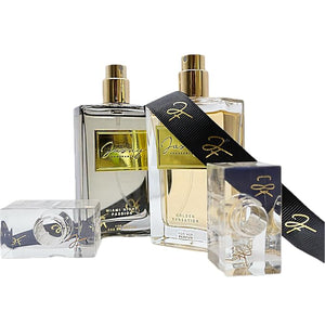Miami Night Passion &amp Golden Sensation Perfume Set ? Fragrances for Him &amp Her (50ml each) | Floral Citrus &amp Woody Aromatic Notes | Luxury &amp Elegance by Jasny Fragrance