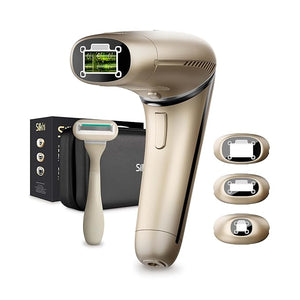 Silk'n Hair Removal Device for Women and Men Silk'n 7 Professional IPL with Rotating Head Painless Salon-Quality Results Starting in 3 Weeks Face and Body with 3 Smart Attachments Gold