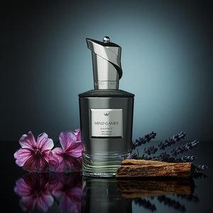MIND GAMES Gambit - Luxury Perfume with Notes of Lavender Cardamon &amp Patchouli - Elegant Extrait de Parfum for Women &amp Men - Woody &amp Leather Perfume - 100 mL/3.4 oz