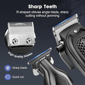 HIENA Professional Hair Clipper Set &amp Trimmer Kit for Men Rechargeable Cordless Barber Clippers for Hair Cutting Haircut Clippers Gift for Men