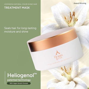 Natural Color Shine Hair Treatment Mask Deep Restoration Formula