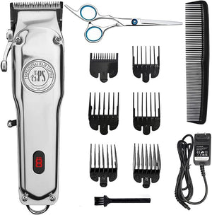 Professional Hair Clippers for Men - Cordless Hair Clippers Machine - Barber Electric Hair Trimmer Men Clippers &amp Accessories Set - Grooming Beard &amp Hair Cutting Kit (13 Pieces)