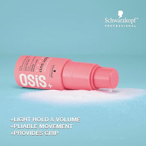 OSiS+ Soft Dust - Lightweight Volume Powder for Root Lift &amp; Natural Shine