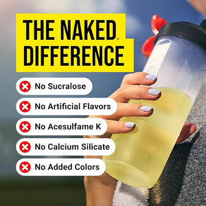 NAKED Pure Micronized Lemon Lime Creatine Monohydrate Stick Packs Vegan Non-GMO Gluten Free Soy Free. Aid Strength Gains No Additives - 30 Stick Packs