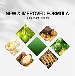 Herbishh Hair Color Shampoo - Magic Gray Hair Dye Long-Lasting 3-in-1 Coloring Formula 500ml Ammonia-Free (Linen)