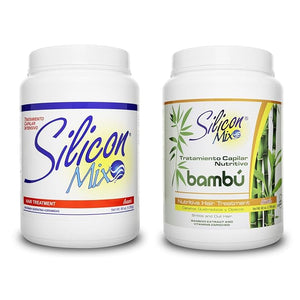 Combo | Silicon Mix 60oz + Silicon Mix Bambu 60oz - Hair Treatment