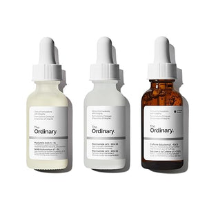 The Ordinary Serum Favorites Set ? Hyaluronic Acid 2% + B5 Niacinamide 10% + Zinc 1% Caffeine Solution 5% ? Eye and Face Serums for Hydrating Brightening &amp Pore-Minimizing Skin Care
