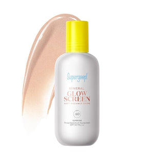 Supergoop! Glowscreen Soft-Radiance Drops Mineral SPF 40 - Sunrise - 1.7 oz - Visibly Illuminates Smooths Evens Skin &amp Blurs Pores Instantly - All Skin Types