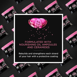 Natural FORMULA Ampoule Intense Hair Mask With Restoring Oils Nourish Strengthen and Moisturize Dry and Damaged Hair - Paraben and SLS Free Mask - 11.8 Fl Oz