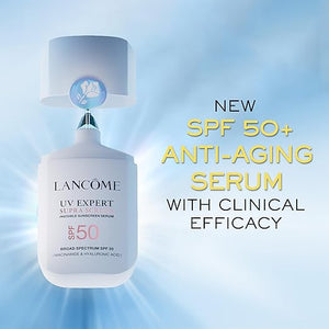 Lanc?me Supra Screen Invisible Serum Sunscreen SPF 50+ - Anti-Aging Correction &amp Protection - For All Skin Types - 48 HR Hydration Radiant Finish