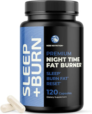 Night Time Fat Burner to Shred While You Sleep | Belly Fat Burner Carb Blocker and Weight Loss Support Supplements | Lose Weight Support Metabolism and Fall Asleep | 120 Nighttime Diet Pills