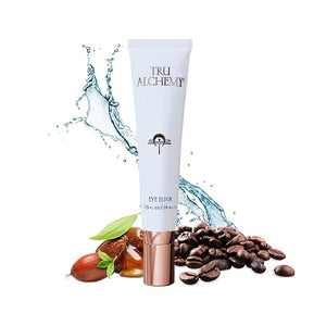 Tru Alchemy Eye Elixir Cooling Eye Treatment Cream - Dark Circle Eye Cream for Puffiness and Bags Under Eyes - Caffeine Hyaluronic Acid Vitamin C