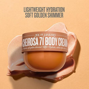 Sol de Janeiro Limited Edition Cheirosa 71 Shimmering Body Cream | 8.1 fl oz/ 240ml | Glow Cream for Body