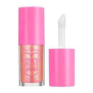 Too Faced Kissing Jelly Lip Oil Gloss | Hydrating Lip Oil + Gloss Hybrid for Instant Moisture and Shine, 0.15 Fl Oz