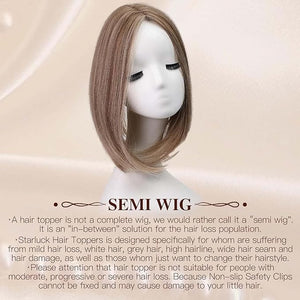 Clip in Hair Pieces for Women Toppers bangs hair clip Thinning Extensions Pieces Wiglets Covers Sparse hair loss