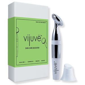 VIJUVE Anti Aging Face Massager | Sonic Infuser Facial Massager | Stop Applying, Start Infusing Serums for 6X Absorption | Skincare Booster for Face Contouring &amp; Visibly Plump Skin
