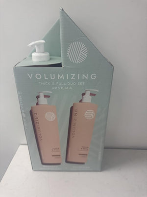 Volumizing Thick &amp Full Duo Set with Biotin Made in Italy