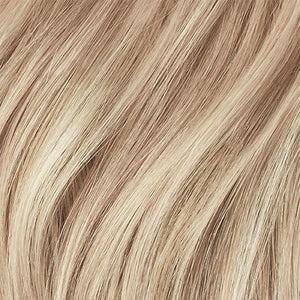 Luxy 100% Remy Human Hair Extensions for Thin Hair Thinning Hair Fill-Ins ? 6 Seamless Wefts Multi-Dimensional Color Blend - Natural-Looking Volume &amp Coverage 80 grams 16 Dimensional Beige Blonde