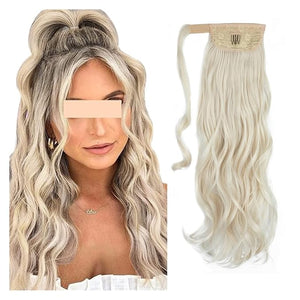 Hair Accessories Messy Curly Bun Extension Wig Wavy Ponytail Pompadour Ponytail Extension Cord Hair Extensions Curl Clips Synthetic Bun Hair Pieces For Women(0318inches)