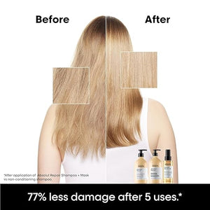 L'Or?al Professionnel Paris Absolut Repair Conditioner ? Nourishing Protein Treatment For Dry Damaged Hair Repairs Damage &amp Provides Hair Shine