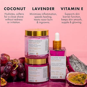 Truly Luxury Shave Set | The ultimate shaving collection | For Smooth, Ingrown Free Skin