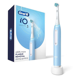Oral-B iO3 Electric Toothbrush (1) with (1) Ultimate Clean Brush Head and (1) Charger Blue