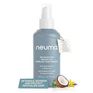 NEUMA Neu Moisture Instant Fix Leave In Hair Treatment Spray 6.7Fl. Oz. Detangles Nourishes Protects Kalette Coconut and Vanilla Scent