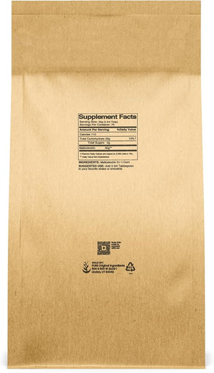 PURE ORIGINAL INGREDIENTS Maltodextrin Powder (5 lb) Binder &amp; Thickener, Unflavored, No Additives