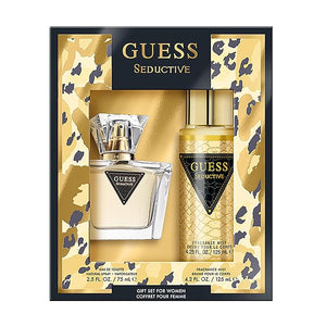 Guess Seductive Women/Femme Eau de Toilette 2 Piece Gift Set - Perfume Spray 2.5 Fl. Oz. &amp Fragrance Mist 4.2 Fl. Oz.