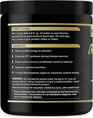 Anabolic Warfare Creatine Monohydrate Post Workout Recovery Increase Performance Sustain Loading Premium Creatine* (60 servings)