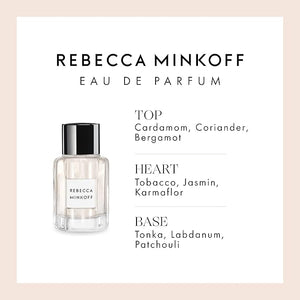 Rebecca Minkoff Perfume for Women - Women's Perfume with Notes of Cardamom, Coriander, Bergamot, Tobacco, Jasmin, Tonka, and Patchouli - 3.4 oz