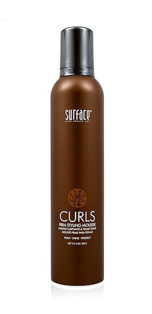 Surface Hair Curls Firm Styling Mousse Define And Hold While Adding Shine Protecting Color and Resisting Humidity