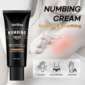 Numbing Cream Maximum Strength: Long Lasting Extra Soothing with Arnica and Emu Oil 2OZ/ 60G