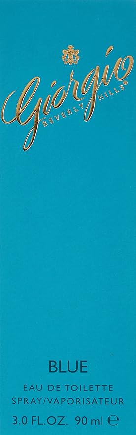 Giorgio Beverly Hills Giorgio Blue Women Eau De Toilette Spray, 3 Ounce