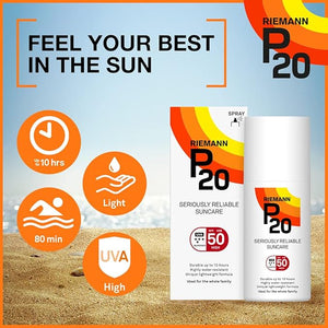 Riemann P20 Once a Day SPF 50 Sun Spray 200ml